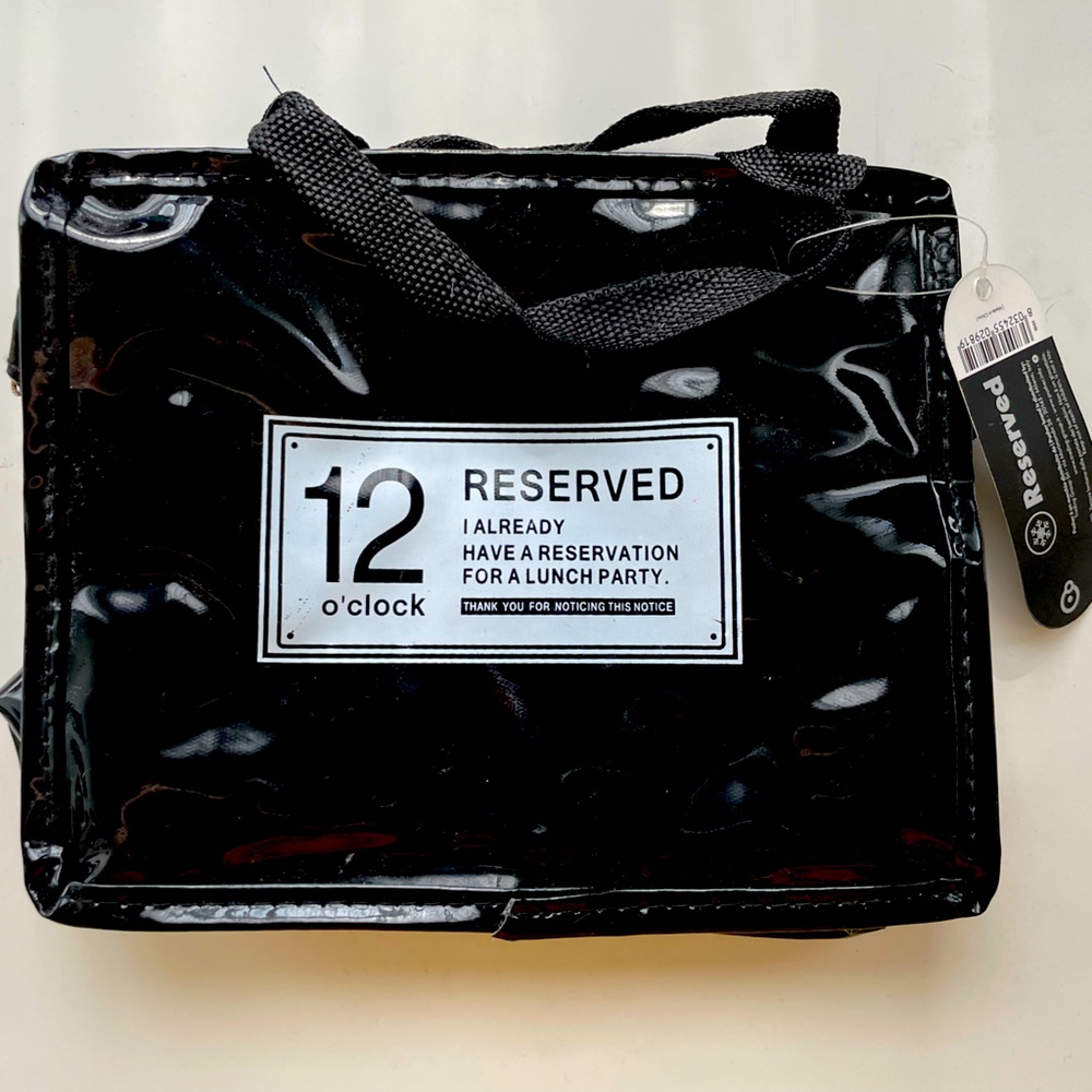 PUSHER Reserved Lunch Bag Nero